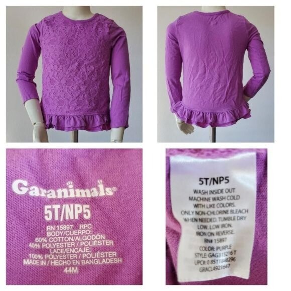 T Shirt Top Tee Pants Jeans Girls YOUTH 5 T TODDLER - Picture 6 of 16